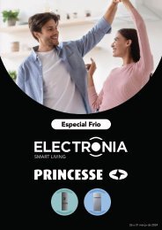 Folheto Especial Frio ELECTRONIA PRINCESSE