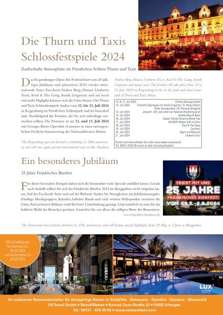 »feine adressen – finest«  Nürnberg Edition I/2024