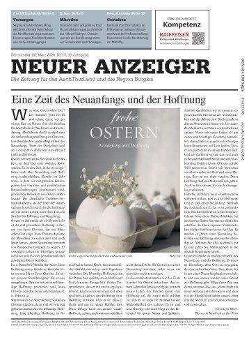 Neuer Anzeiger 28. März 2024