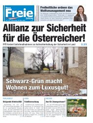 Allianz zu mehr Sicherheit für die Österreicher!