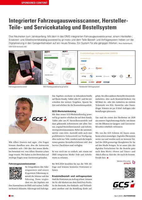 AUTOINSIDE Ausgabe 4 – April 2024