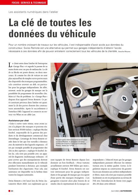 AUTOINSIDE Édition 4 – Avril 2024