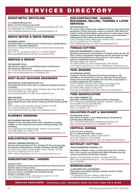 Manufacturing Machinery World April 2024