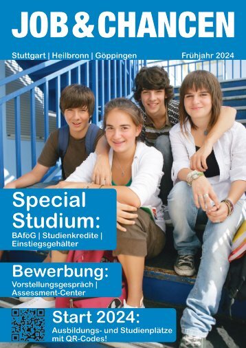 JOB & CHANCEN Stuttgart/Heilbronn/Göppingen Frühjahrs-Ausgabe