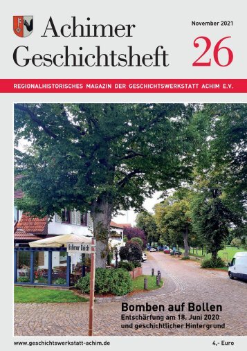 Achimer Geschichtsheft 26