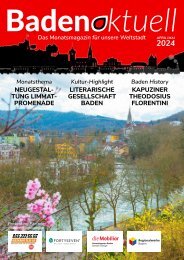 Baden aktuell Magazin April–Mai 2024