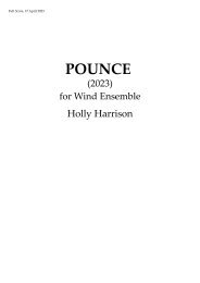 Pounce_Harrison_Full Score, 17 April 2023
