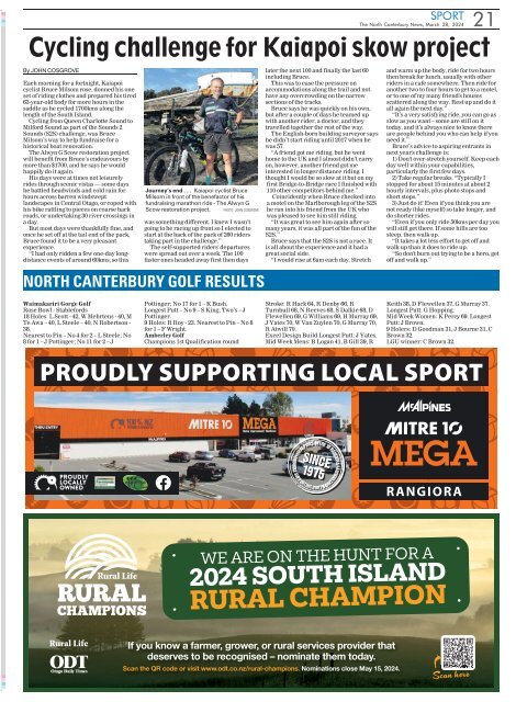 North Canterbury News: March 28, 2024