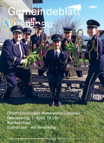 Gemeindeblatt Lustenau Nr. 13 | Freitag, 29. März 2024