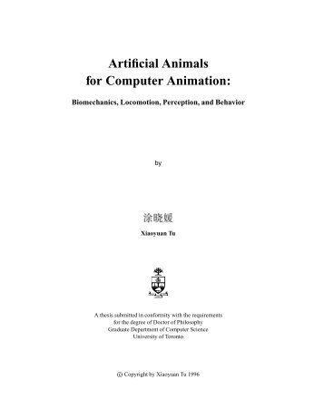 Artificial animals for computer animation: Biomechanics - UCLA