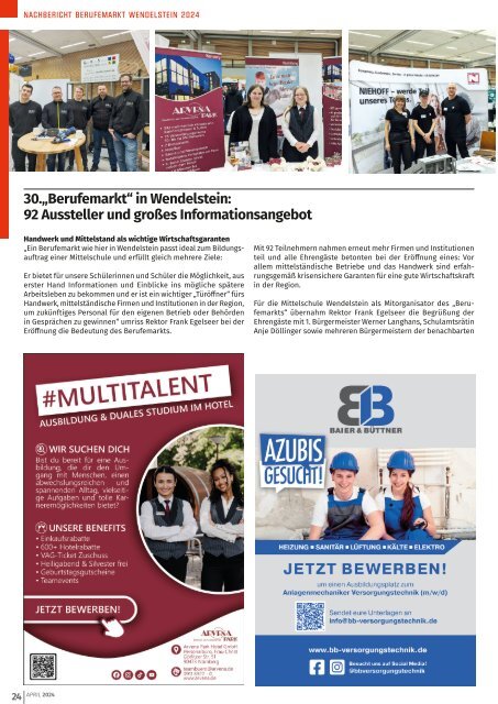 Mitteilungsblatt Nürnberg-Katzwang/Worzeldorf/Kornburg - April 2024