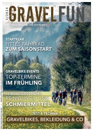 GRAVELFUN 01/2024 - Magazin rund ums Gravelbike 