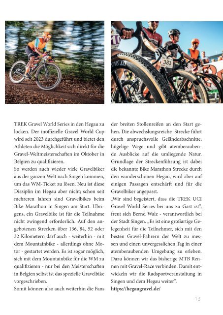 GRAVELFUN 01/2024 - Magazin rund ums Gravelbike 