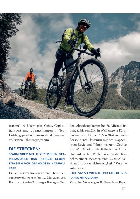 GRAVELFUN 01/2024 - Magazin rund ums Gravelbike 