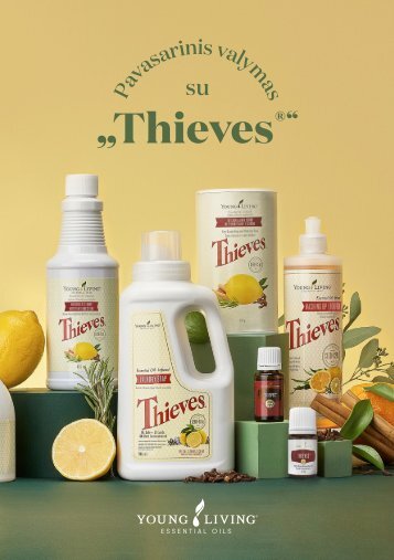 Pavasarinis valymas su „Thieves®“