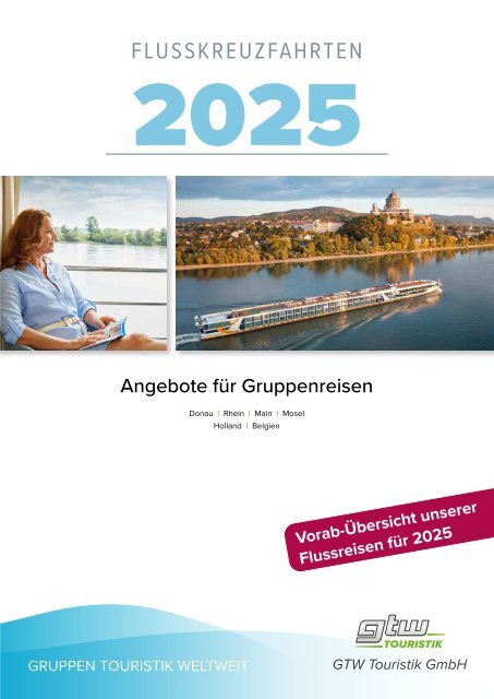 Vakanzliste Flusskreuzfahrten 2025