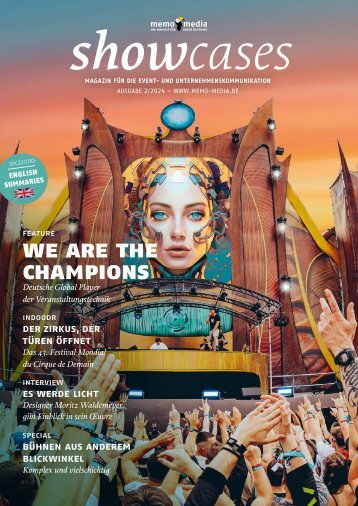 Fokus Bühnen & Veranstaltungstechnik I showcases 2024-02