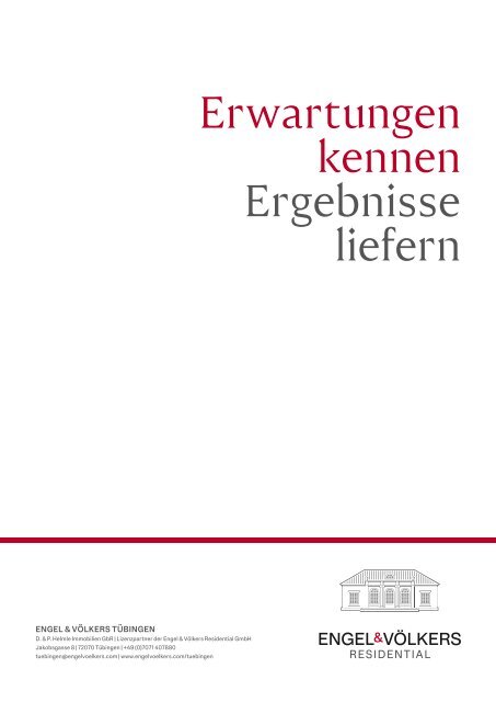 »feine adressen – finest« – Edition Reutlingen/Tübingen/Zollernalb I/2024