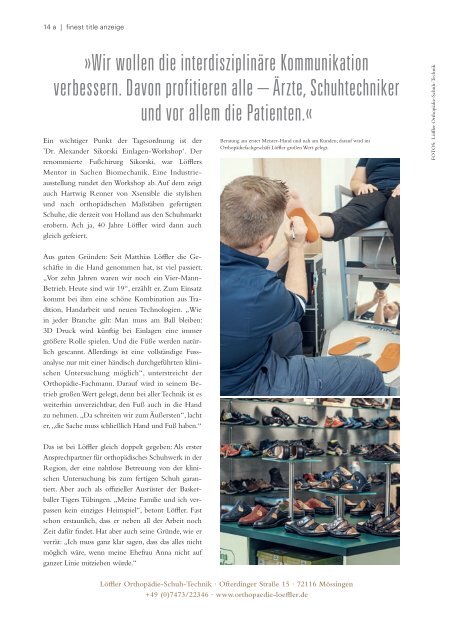 »feine adressen – finest« – Edition Reutlingen/Tübingen/Zollernalb I/2024