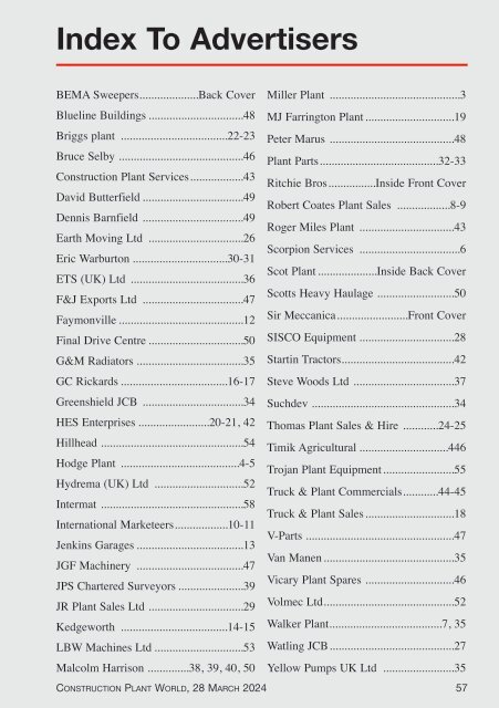 Construction Plant World - 28 March 2024