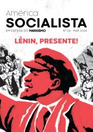Apresentação | América Socialista - Em Defesa do Marxismo 24