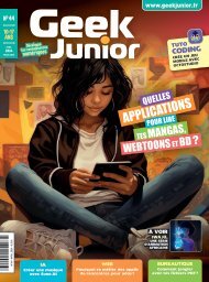 Geek Junior N°44 - avril 2024 - Extrait