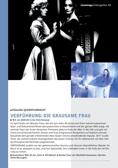 Cinemag | Kinoprogramm in Regensburg | Nr. 122 | 04-2024