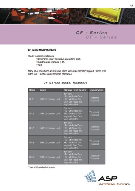 Product Guide - ASP Access Floors