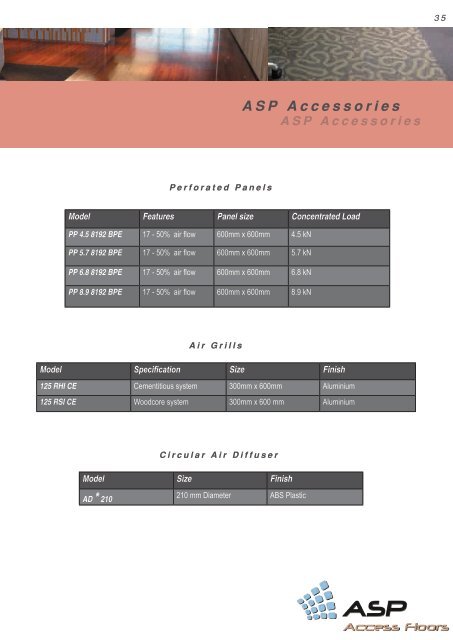 Product Guide - ASP Access Floors