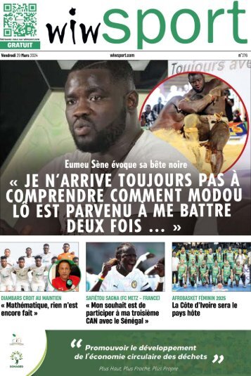 Journal wiwsport n376 - 29 mars 2024