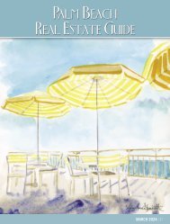 Palm Beach Real Estate Guide April 2024