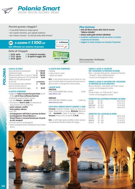 Catalogo Generale - Guinesstravel 2024-2025