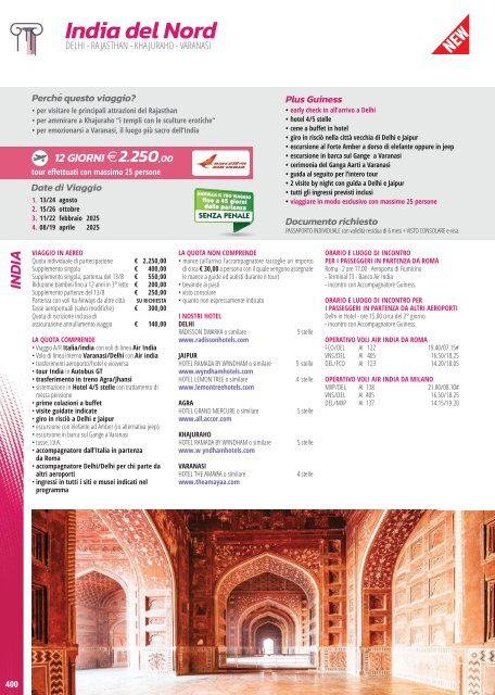 Catalogo Generale - Guinesstravel 2024-2025