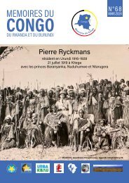  Revue 68 Mémoires du Congo 03/24
