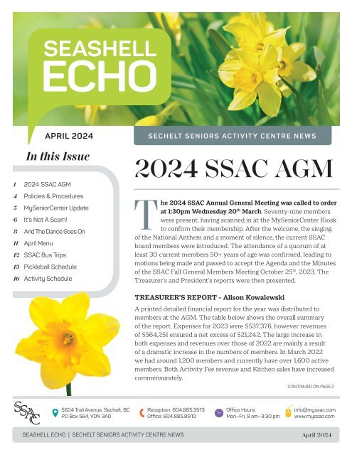 SSAC Echo | April 2024
