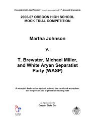 Martha Johnson v. T. Brewster, Michael Miller, and - Classroom Law ...