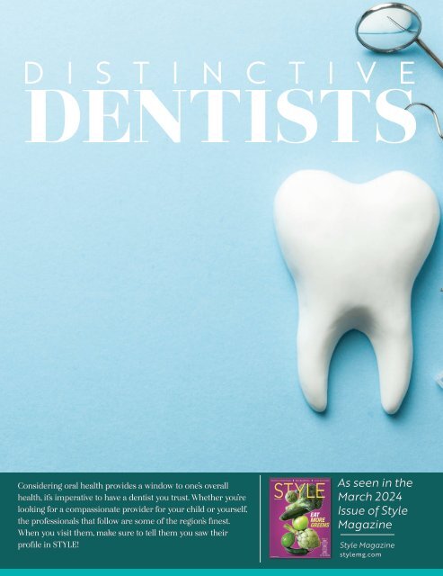 Distinctive Dentists Stand Alone - March 2024