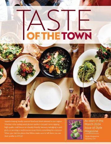 Taste of the Town Stand Alone - March 2024