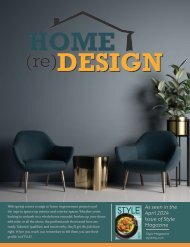 Home (re)Design Stand Alone - April 2024
