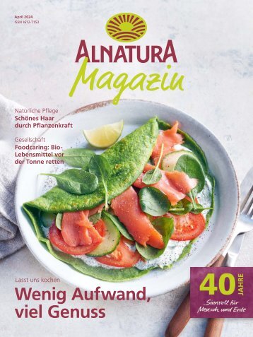 Alnatura Magazin April 2024