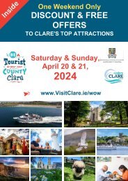 2024 Be a Tourist in Your Open County Clare
