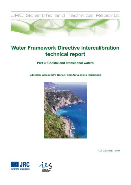 Water Framework Directive intercalibration technical report - JRC ...