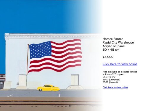 Horace Panter - Back Across America