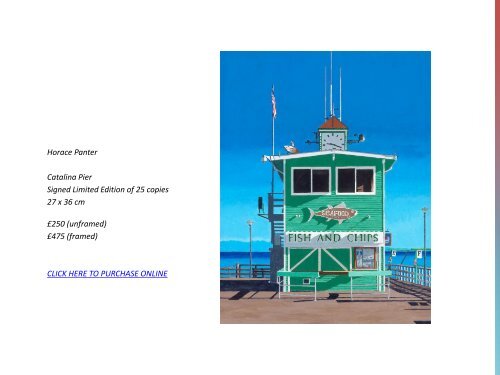 Horace Panter - Signed limited editions 2024