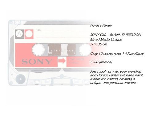 Horace Panter - Blank Expression