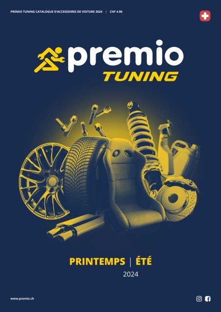 Premio Tuning Suisse Catalogue Printemps / Été 2024 - francais