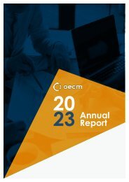 OECM Annual Report 2023 DRAFT ONLY