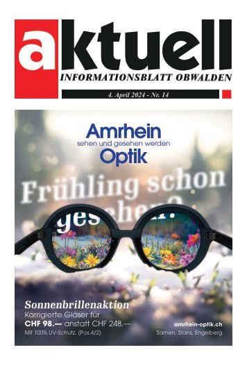 Aktuell Obwalden | KW 14 | 4. April 2024