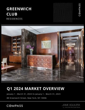 88 Greenwich St - Q1 2024 Market Overview