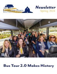 Leadership Pasco Newsletter - Spring 2024